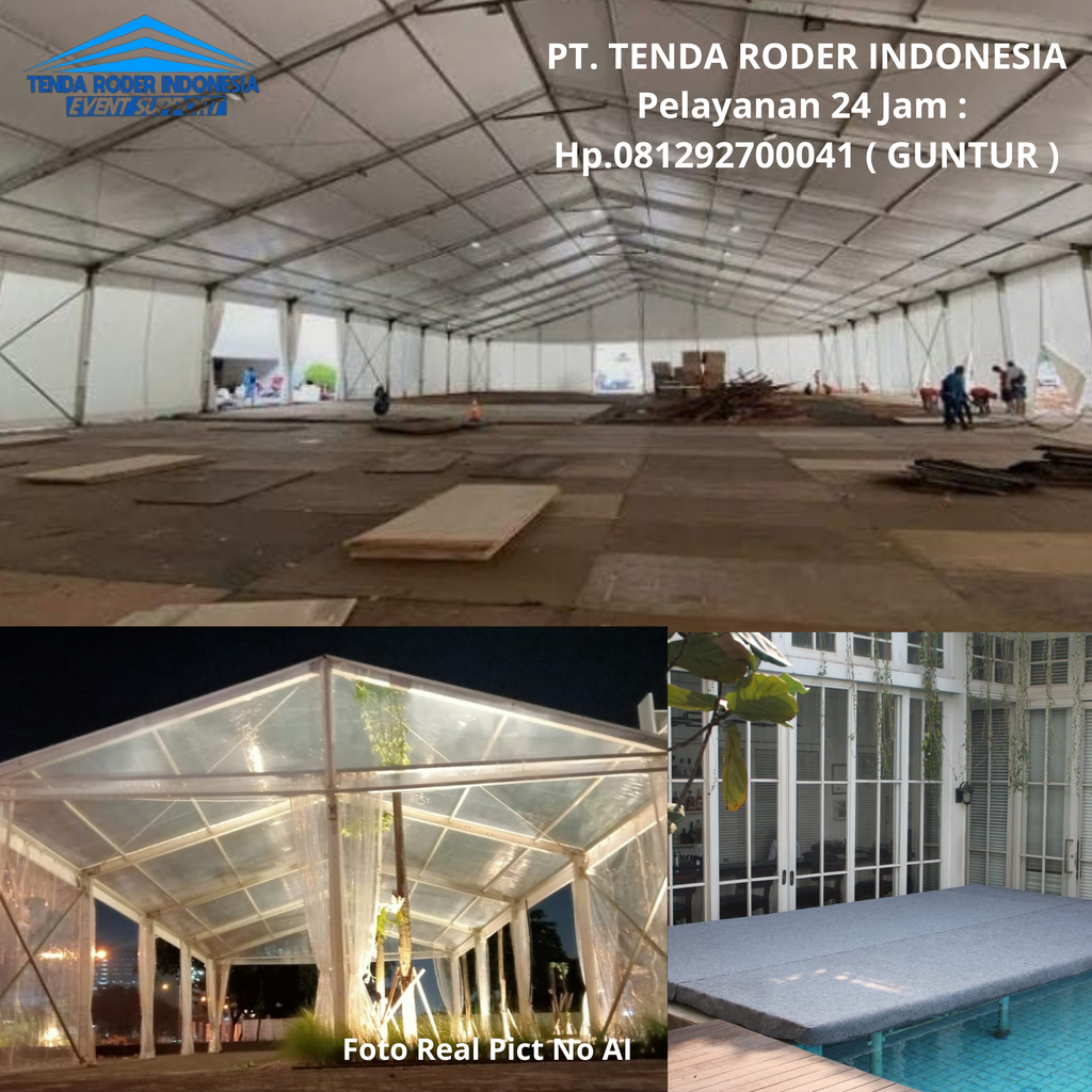 Rental Tenda Roder Dan Flooring Bogor 081292700041