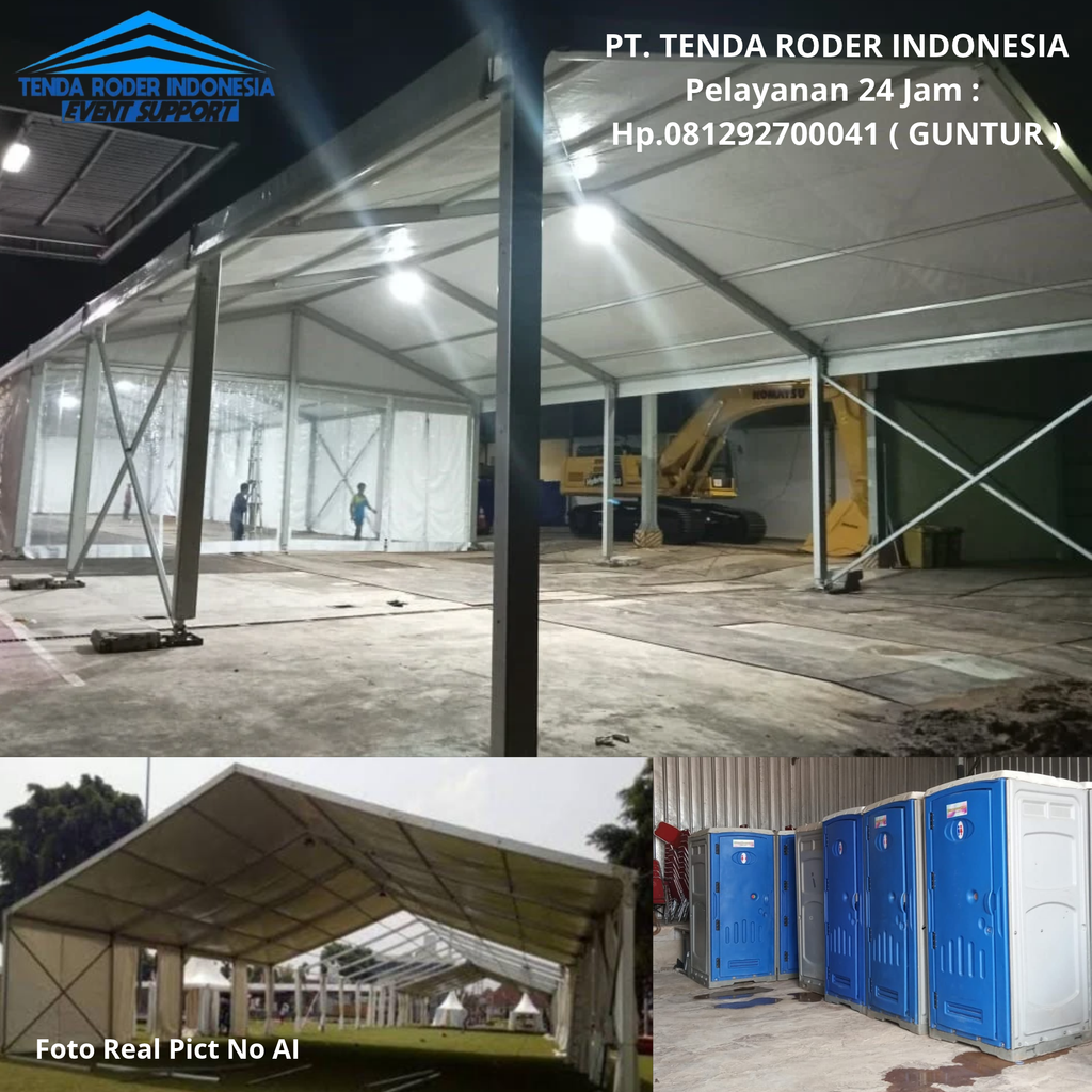 Rental Tenda Roder, Toilet Portable Di Bintaro 081292700041