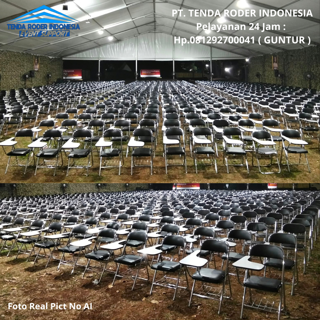 Rental Tenda Roder,Kursi Kuliah,Kursi Futura Bandung