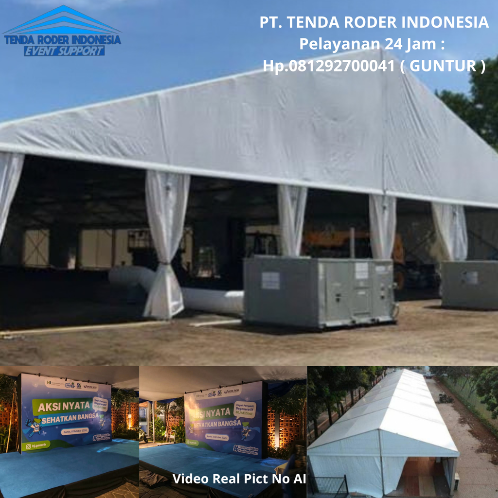 Sewa Backdrop Flexy, Tenda Roder di Bintaro 081292700041