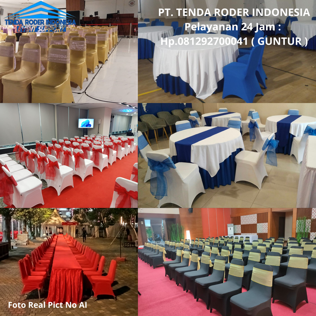 Sewa Cover Kursi,Cover Meja,Tenda Roder Jakarta 081292700041