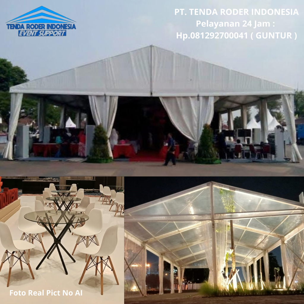 Sewa Meja Dealing, Kursi Scramble, Tenda Roder Bogor