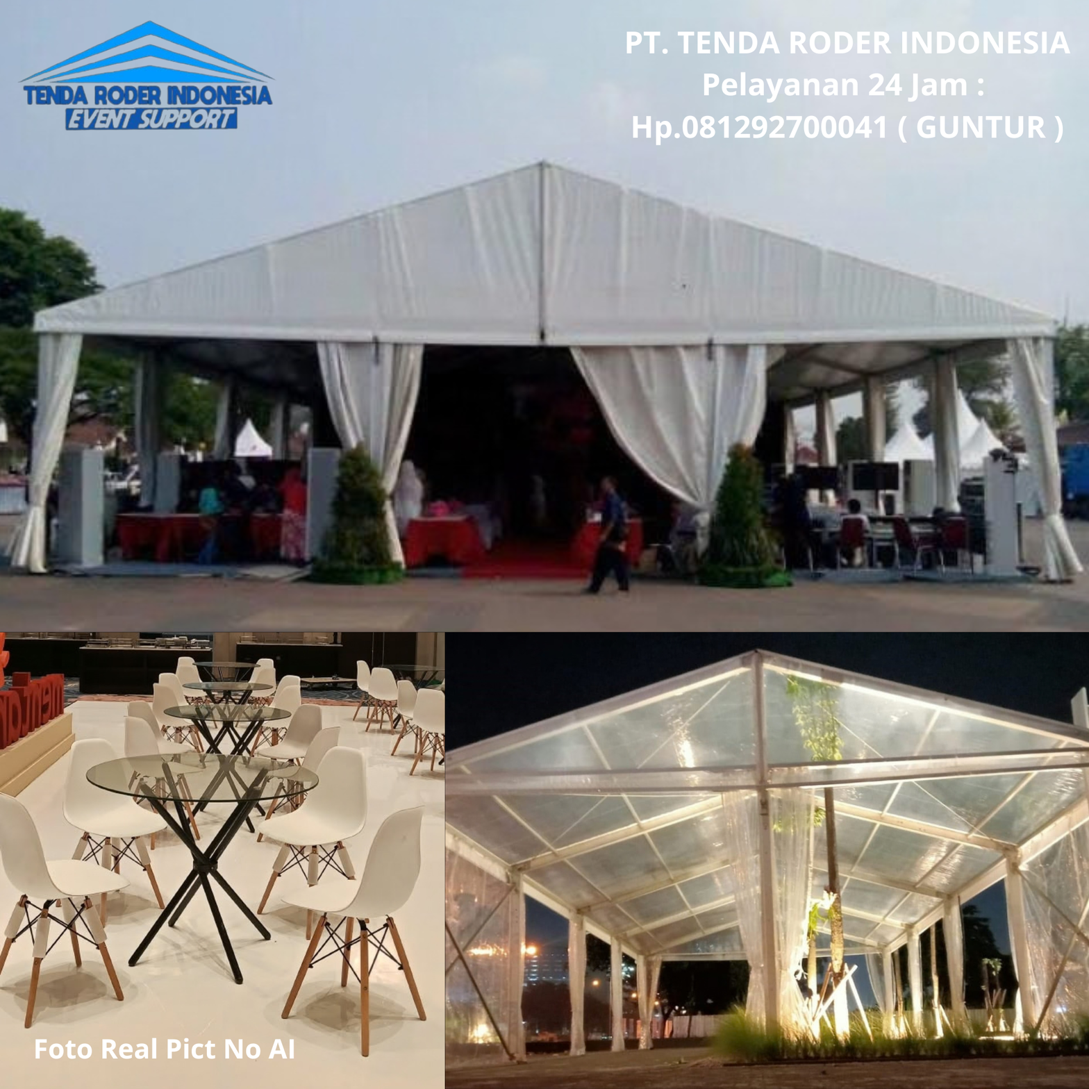 Sewa Meja Dealing, Kursi Scramble, Tenda Roder Bogor