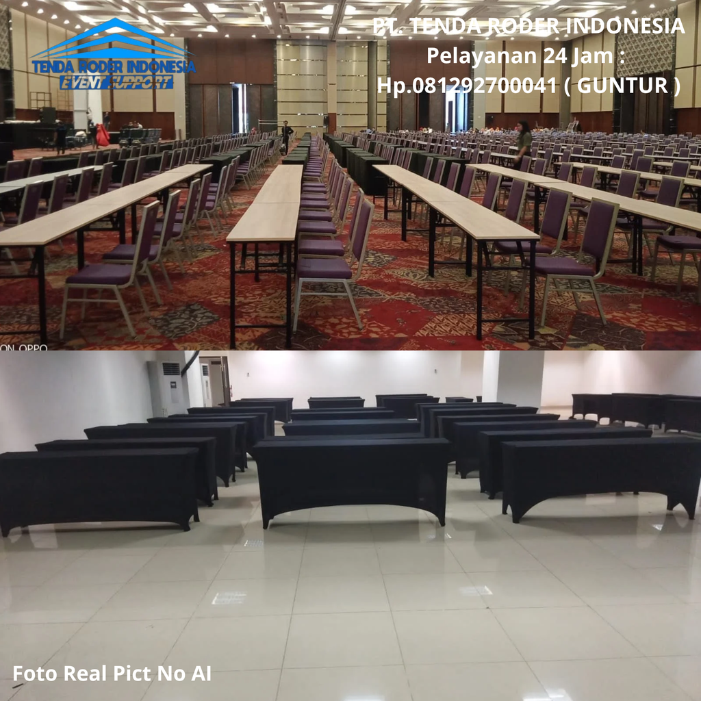 Sewa Meja Ibm,Kursi Tiffany Acrylic Dan Tenda Roder Jakarta