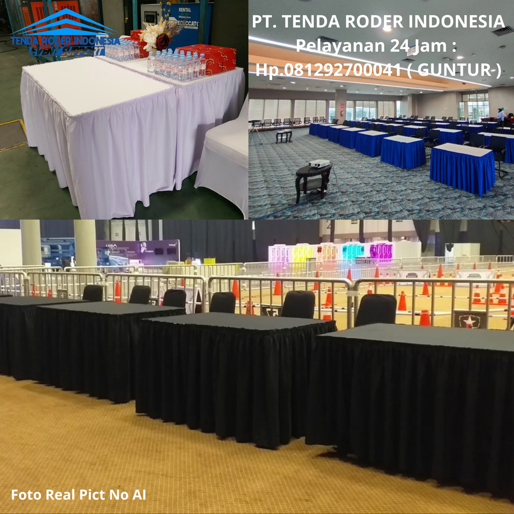 Sewa Meja Kotak Dan Tenda Roder Tangerang 081292700041