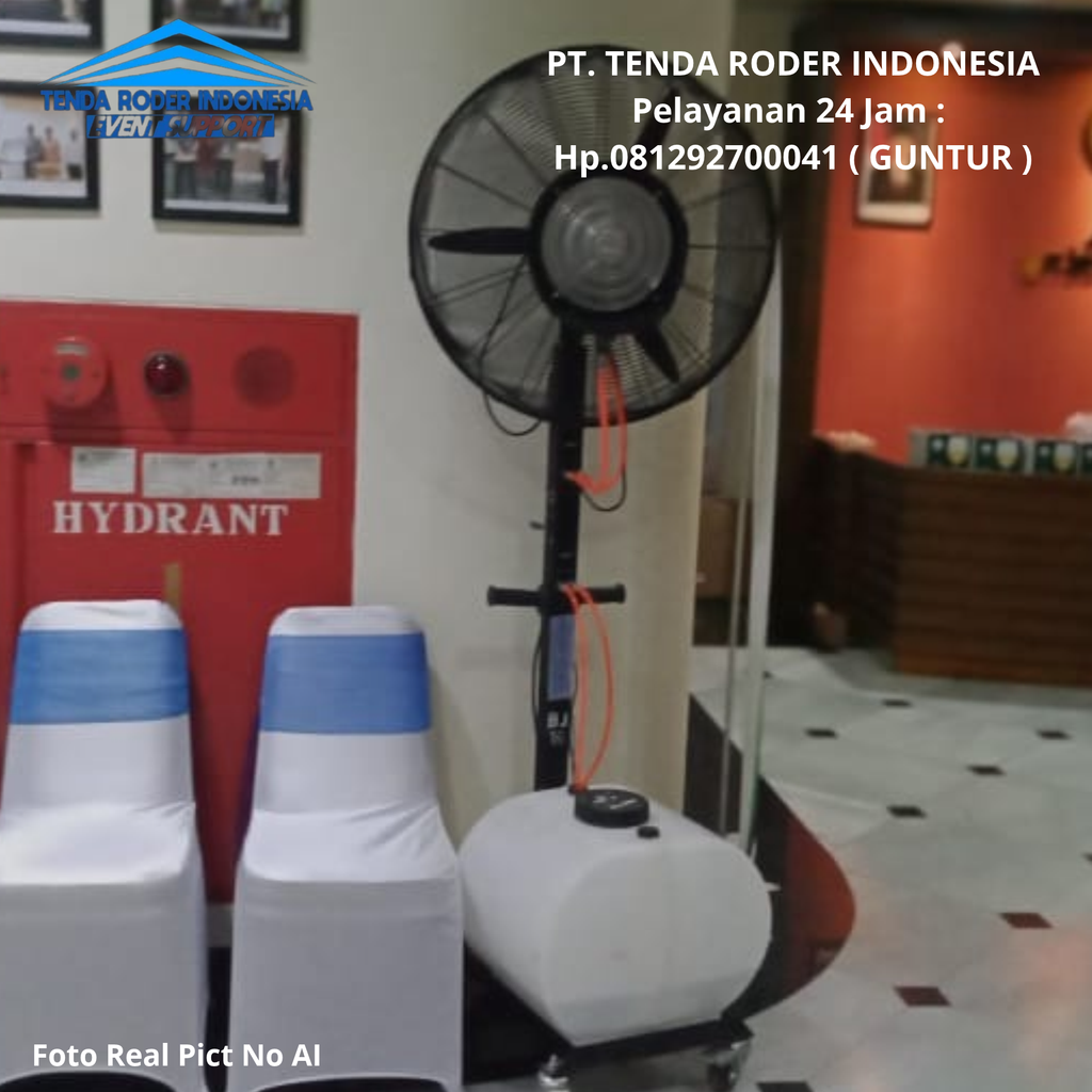 Sewa Misty fan,Panggung,Karpet,tenda Roder Tangerang 081292700041