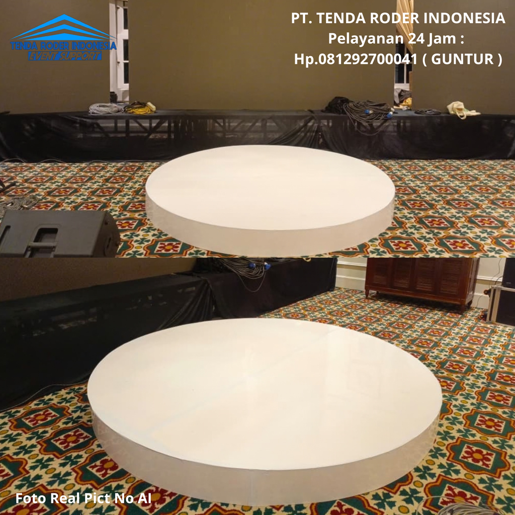 Sewa Panggung Bundar Melaminto,Tenda Roder Jakarta 081292700041