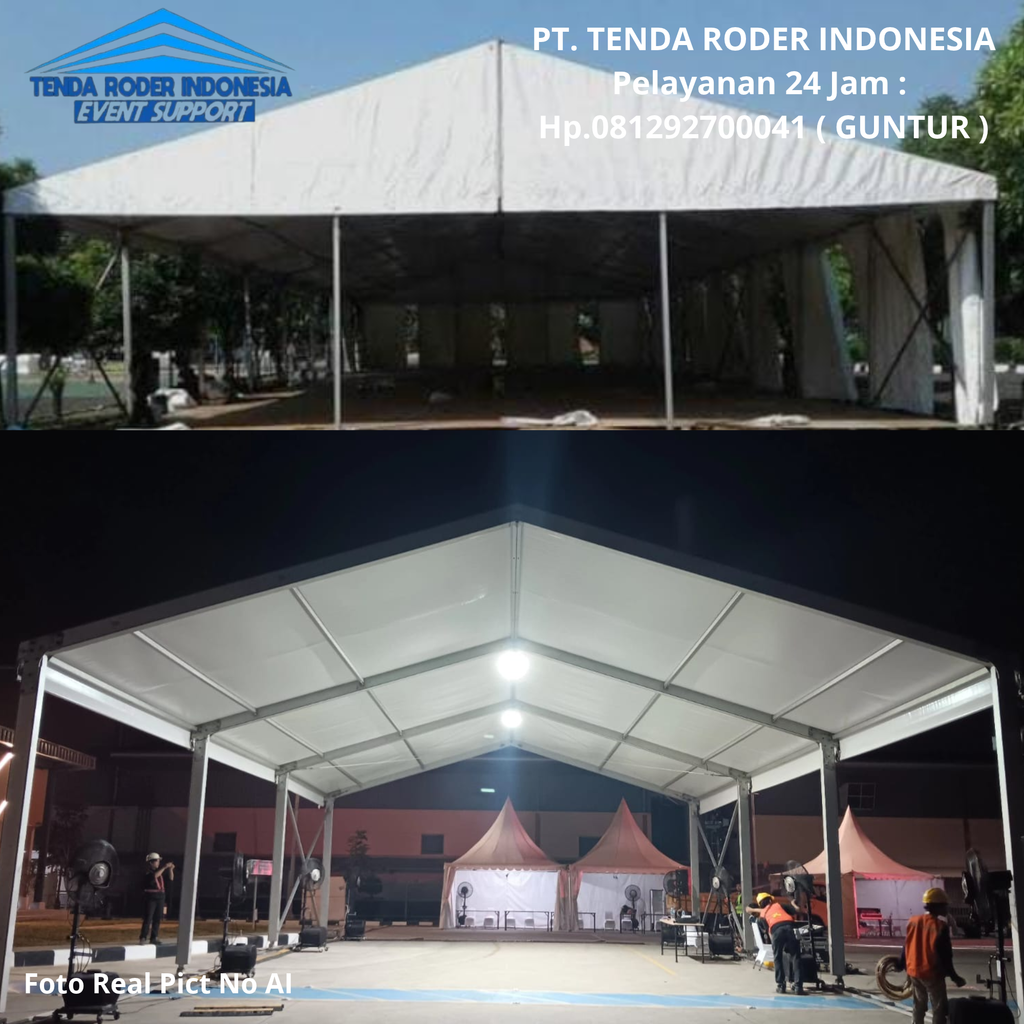 Sewa Partisi 2x2 Pintu Gorden Hitam, Tenda Roder Jakarta