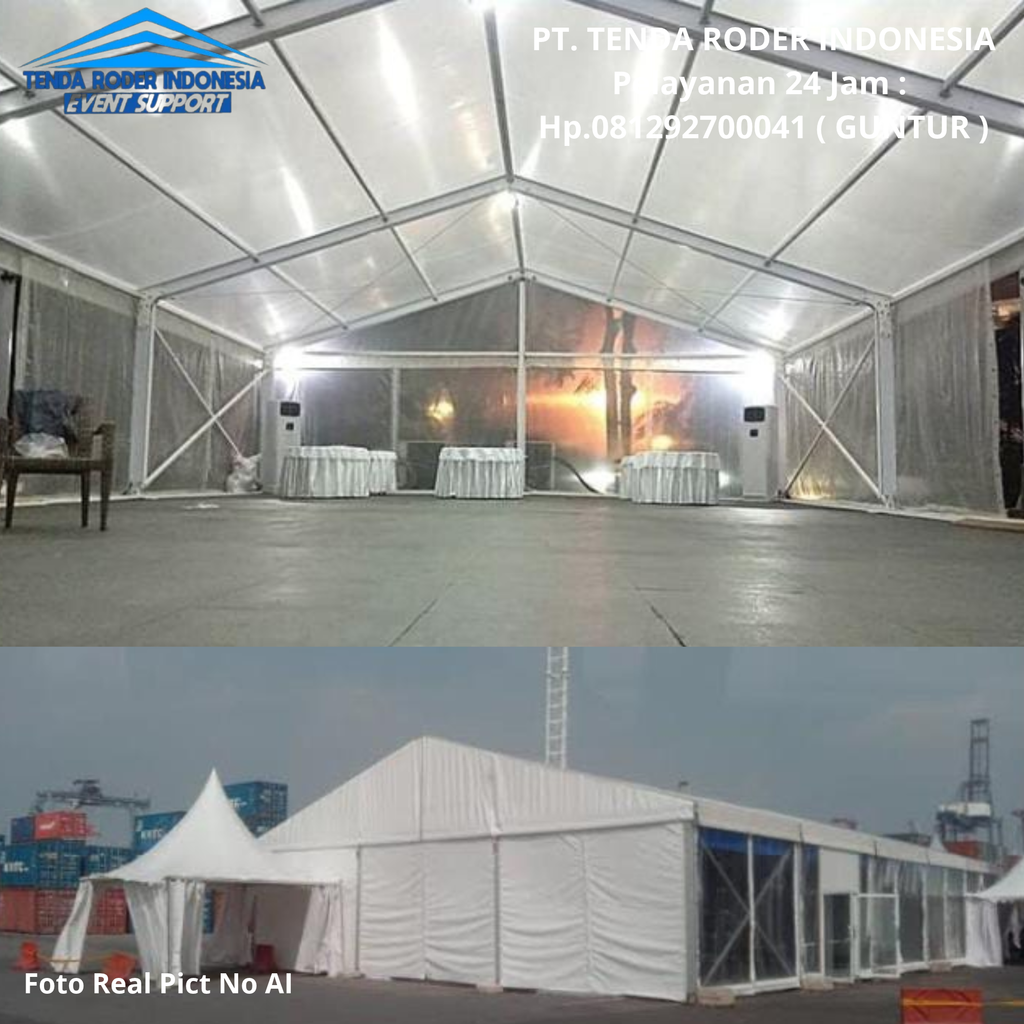 Sewa Partisi 2x2 Pintu Gorden Hitam, Tenda Roder Jakarta