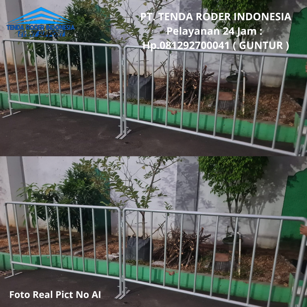 Sewa Rowing Pembatas Dan Tenda Roder Bintaro 081292700041