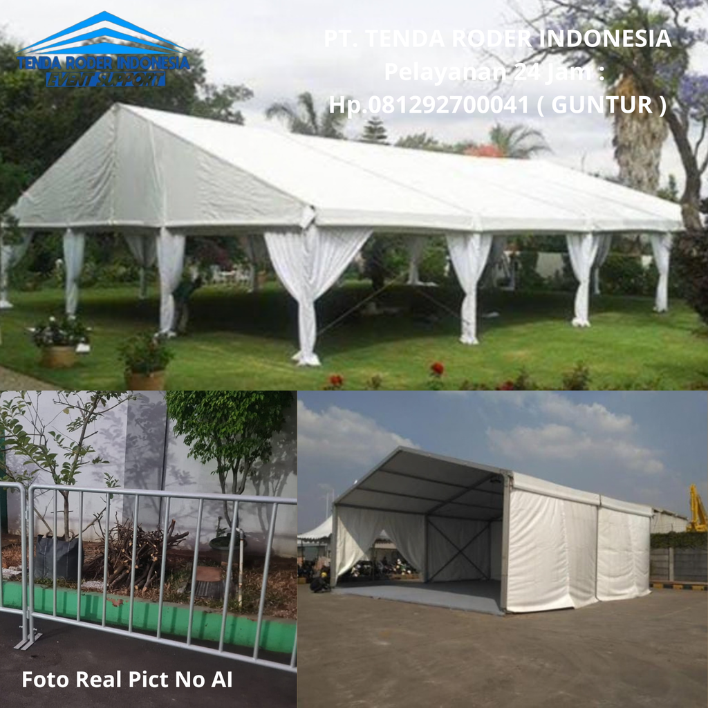 Sewa Rowing Pembatas Dan Tenda Roder Bintaro 081292700041