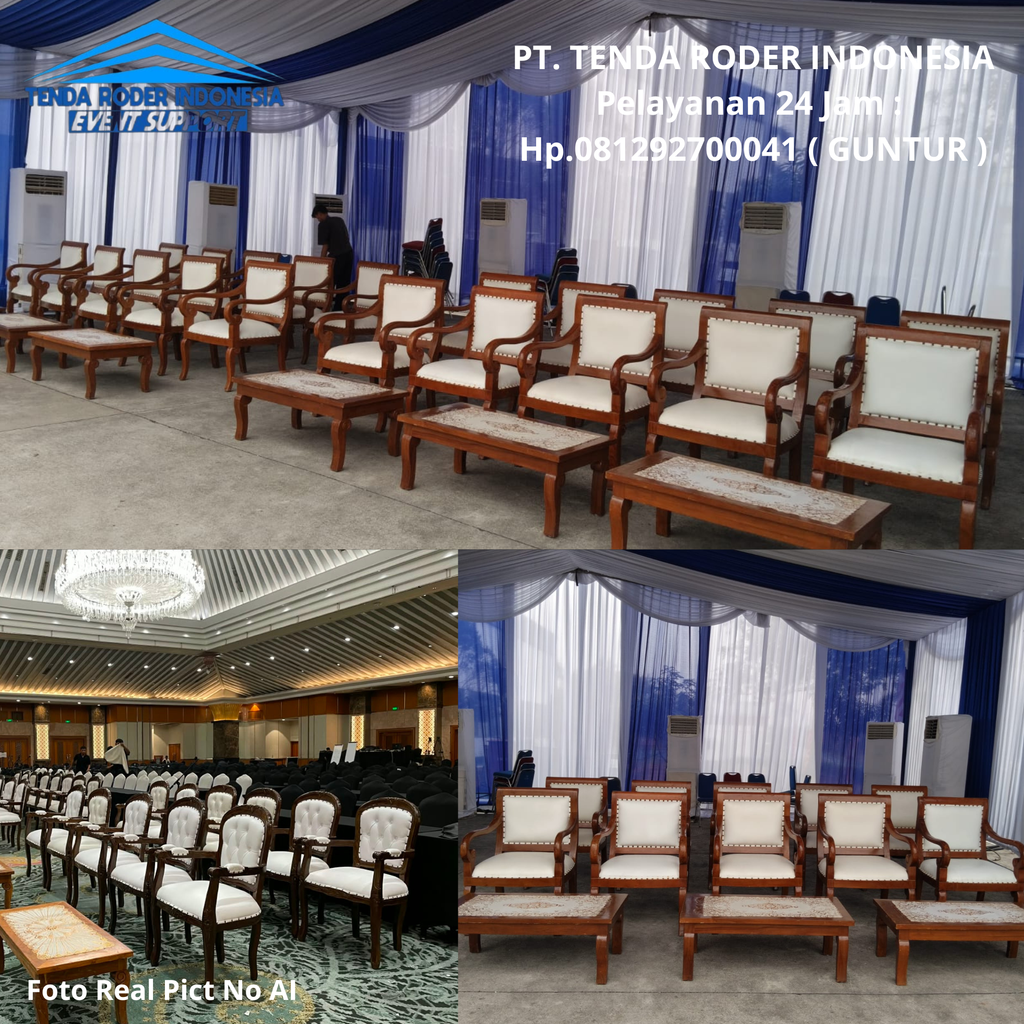 Sewa Sofa,Kursi VIP, Tenda roder Tangerang 081292700041