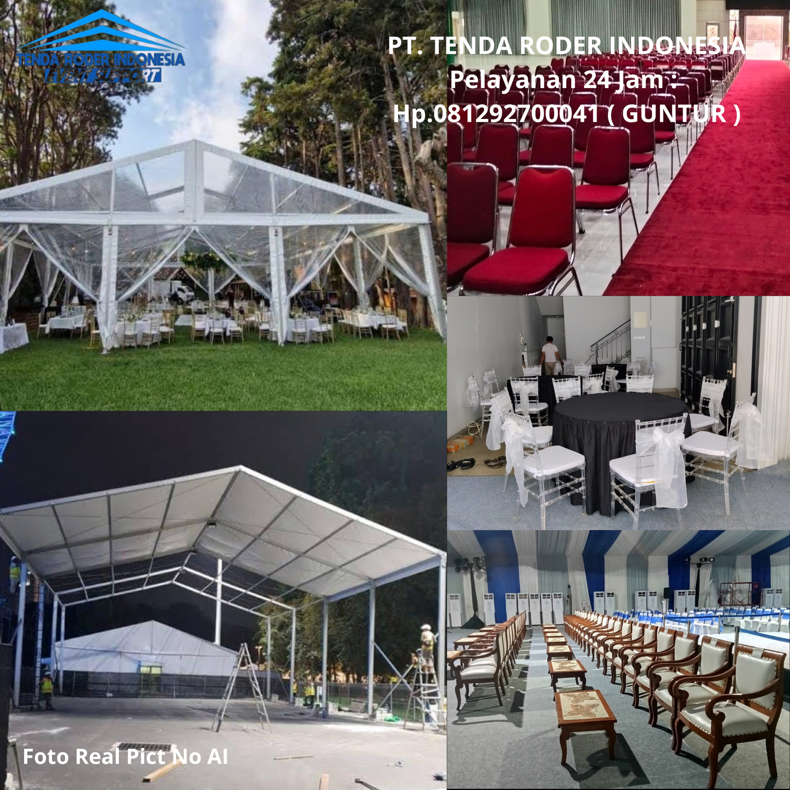 Sewa Tenda Roder Dan Aneka Model Kursi Jakarta