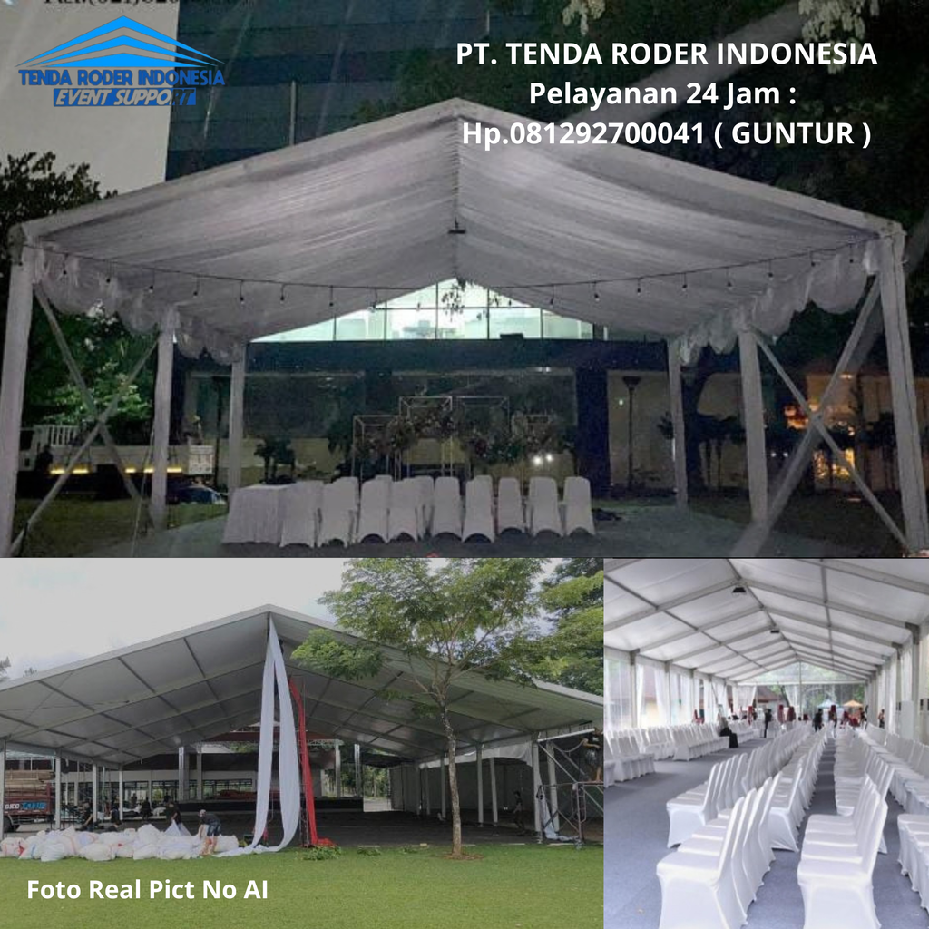 Sewa Tenda Roder Dan Aneka Model Kursi Jakarta