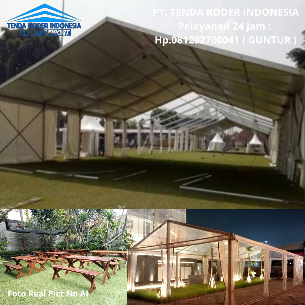 Sewa Tenda Roder Dan Bangku,Meja Taman Bogor 081292700041