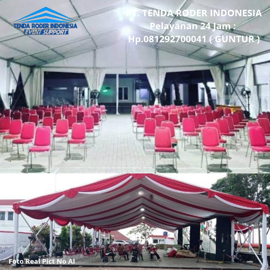 Sewa Tenda Roder Dan Komplit Alat Pesta Di Bekasi 081292700041