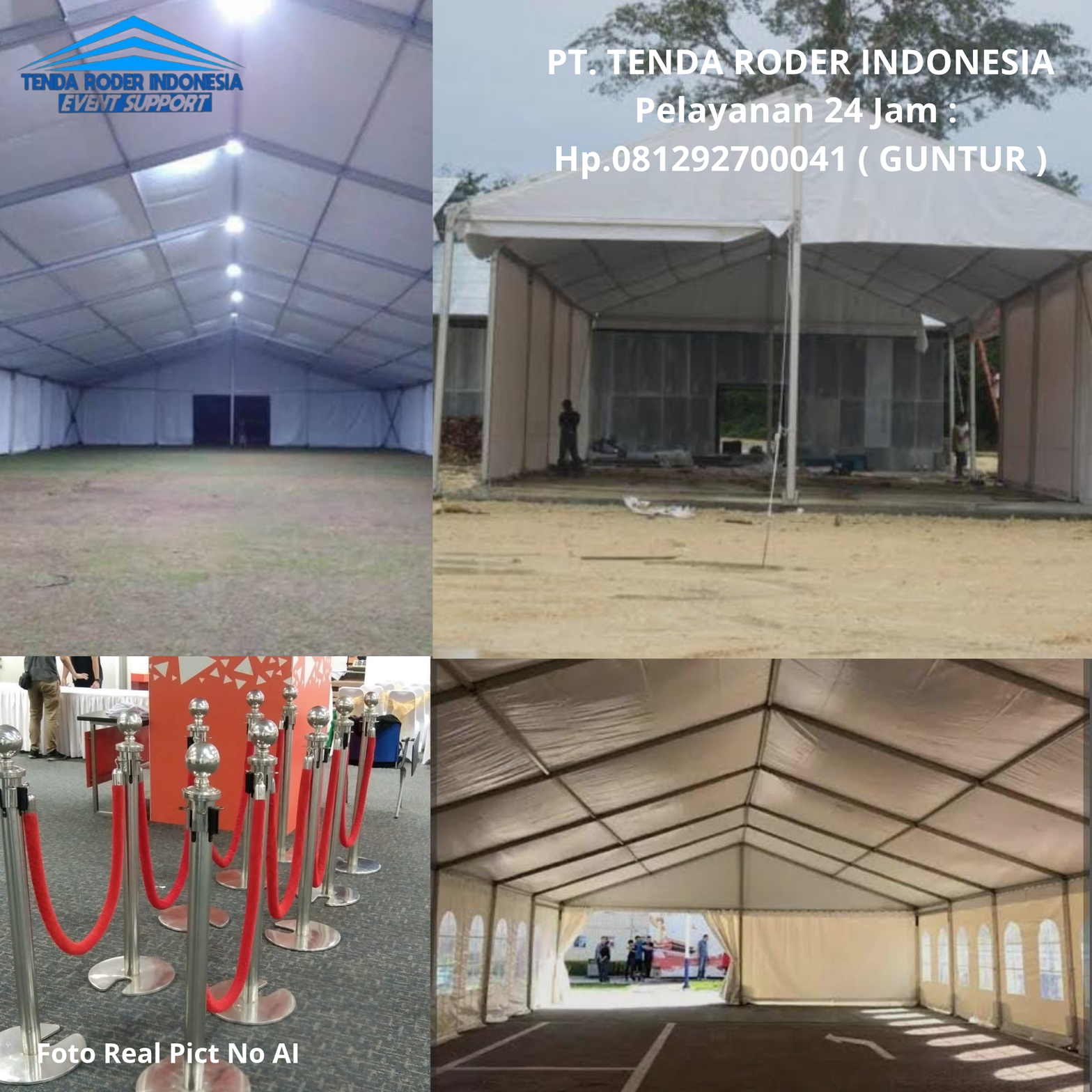 Sewa Tenda Roder Dan Tiang Antrian Bogor 081292700041