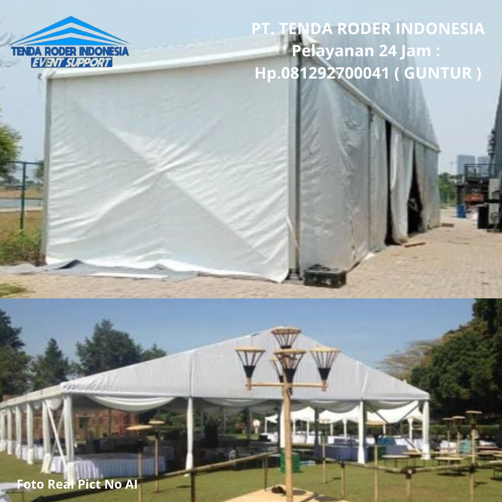 Sewa Tenda Roder Dan Tiang Antrian Bogor 081292700041