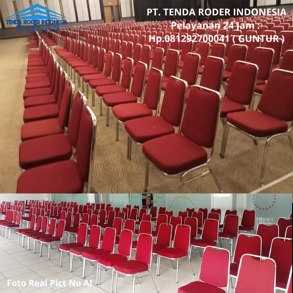 Sewa Tenda Roder, Kursi Susun Polos Bogor 081292700041