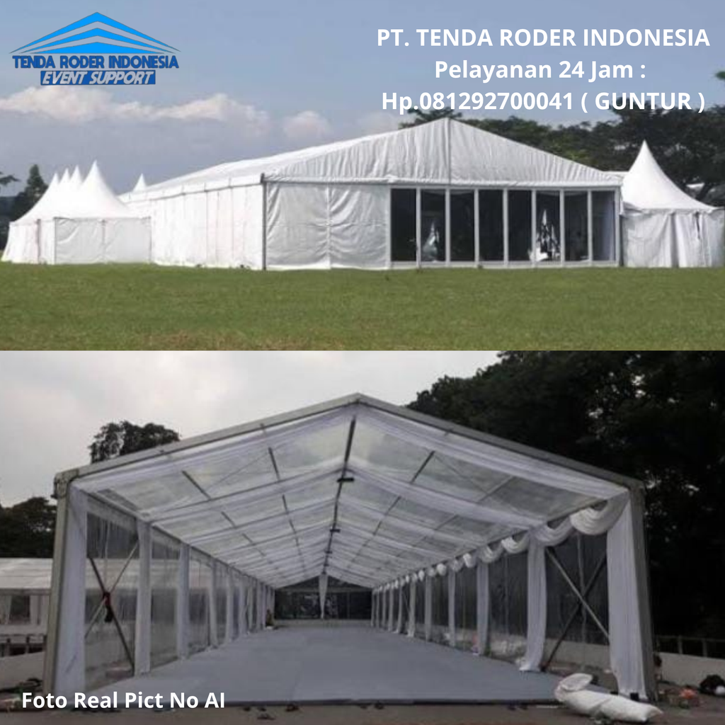 Sewa Tenda Roder Terpercaya di Seluruh Jabodetabek 081292700041
