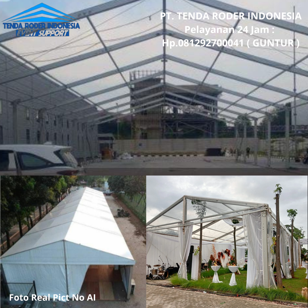 Sewa Tenda Roder Terpercaya di Seluruh Jabodetabek 081292700041