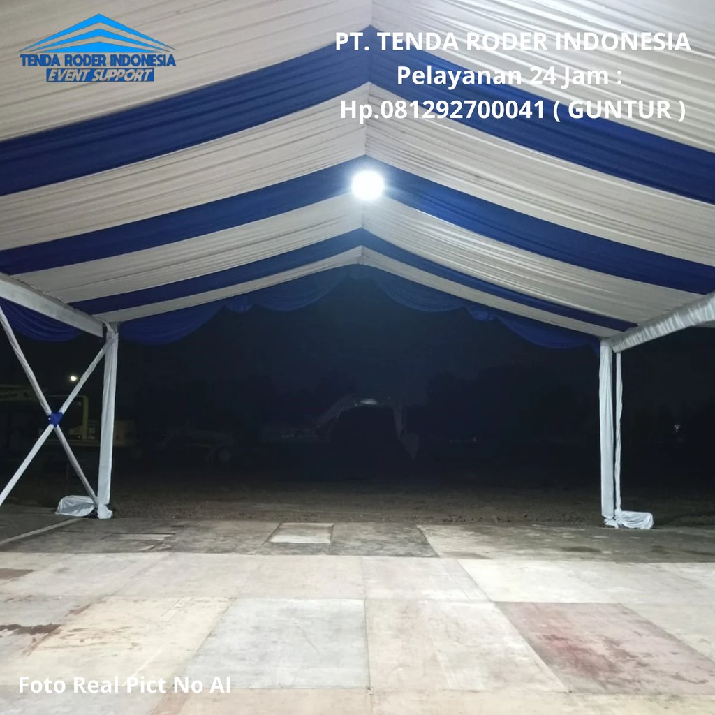 Sewa Tenda Roder Top Komplit Ukuran Jakarta 081292700041