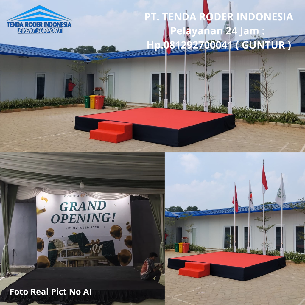 Sewa Tenda Roder,Backdrop,Panggung Outdoor Serang