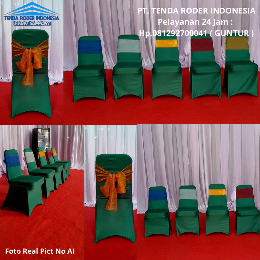 Sewa Tenda Roder,Kursi event Cover Hijau New Product Jakarta 081292700041