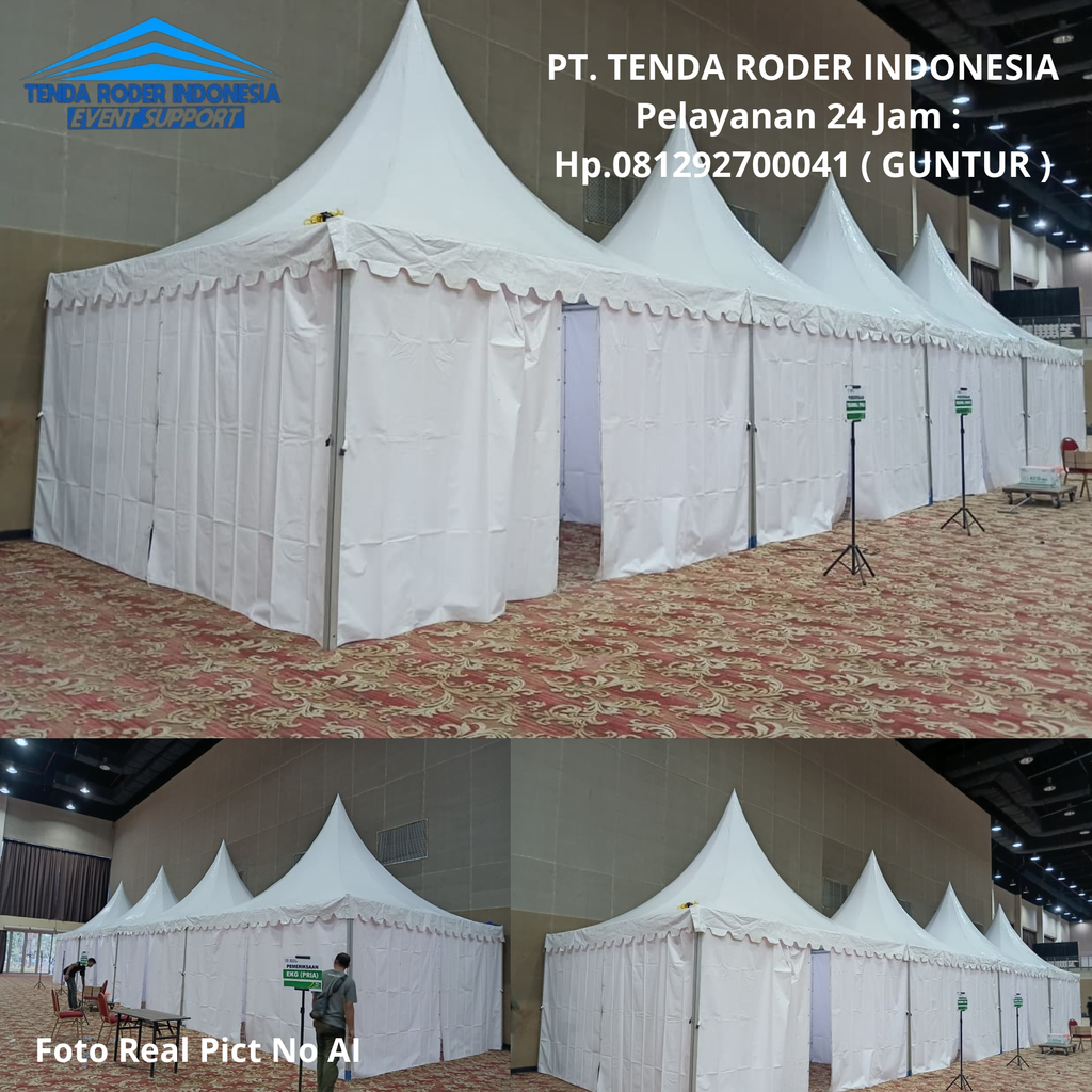 Sewa Tenda Roder,Tenda Kerucut Dan Fascia Jakarta 081292700041