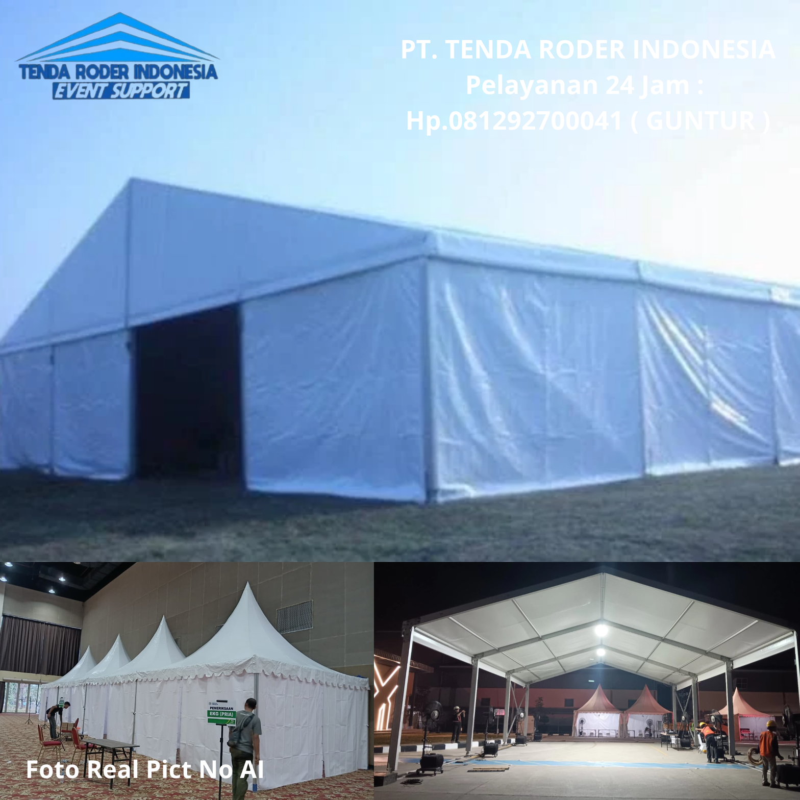 Sewa Tenda Roder,Tenda Kerucut Dan Fascia Jakarta 081292700041