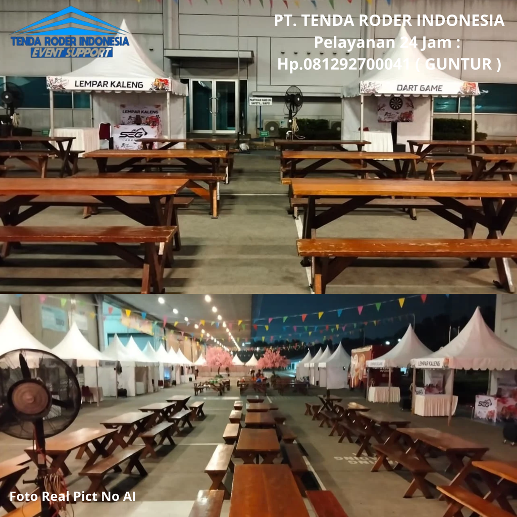 Sewa Tenda sarnafil Plus Fascia,Tenda Roder Bogor 081292700041