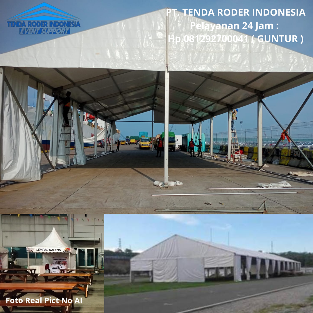 Sewa Tenda sarnafil Plus Fascia,Tenda Roder Bogor 081292700041