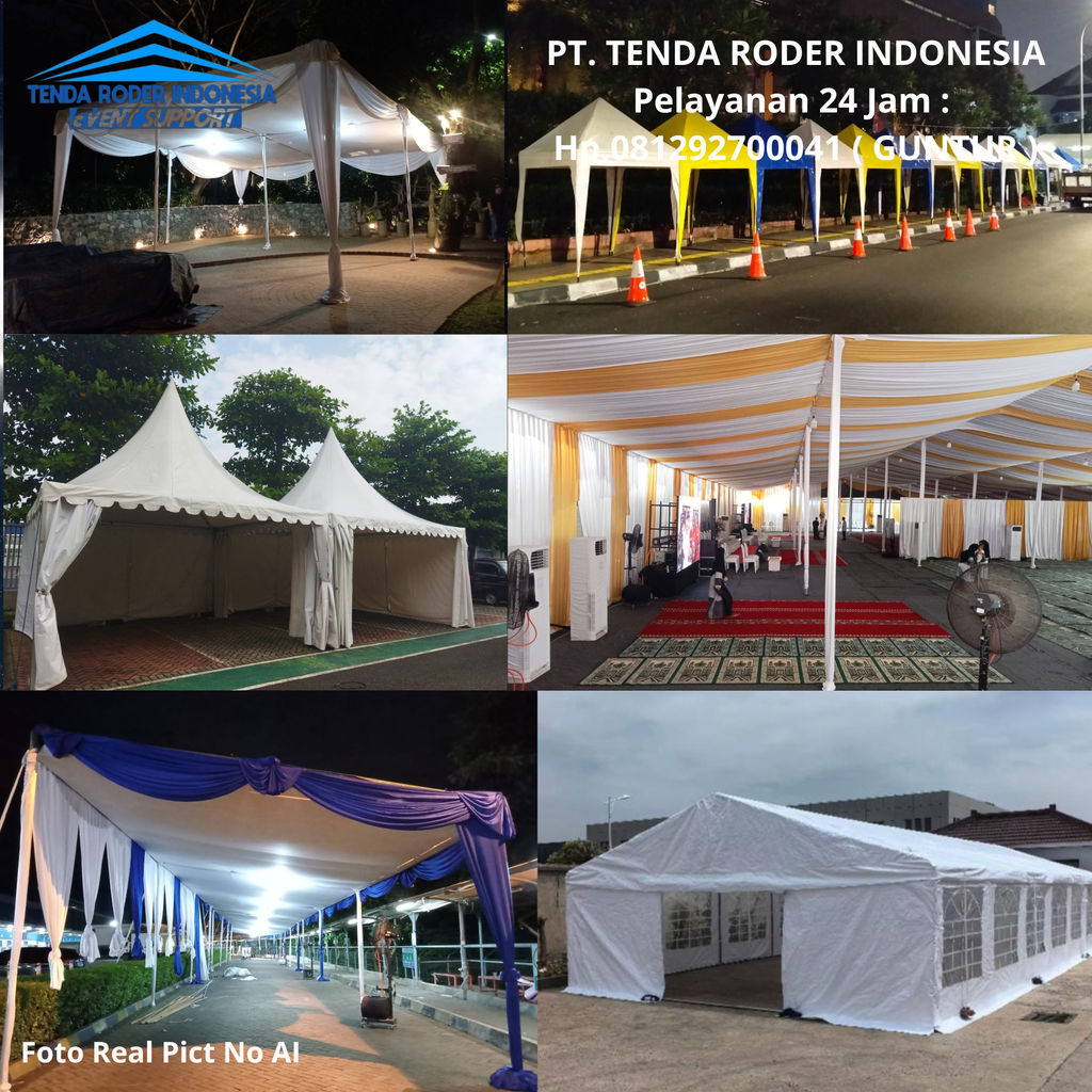 Vendor Sewa Tenda Roder Dan Aneka Tenda Acara di Karawang